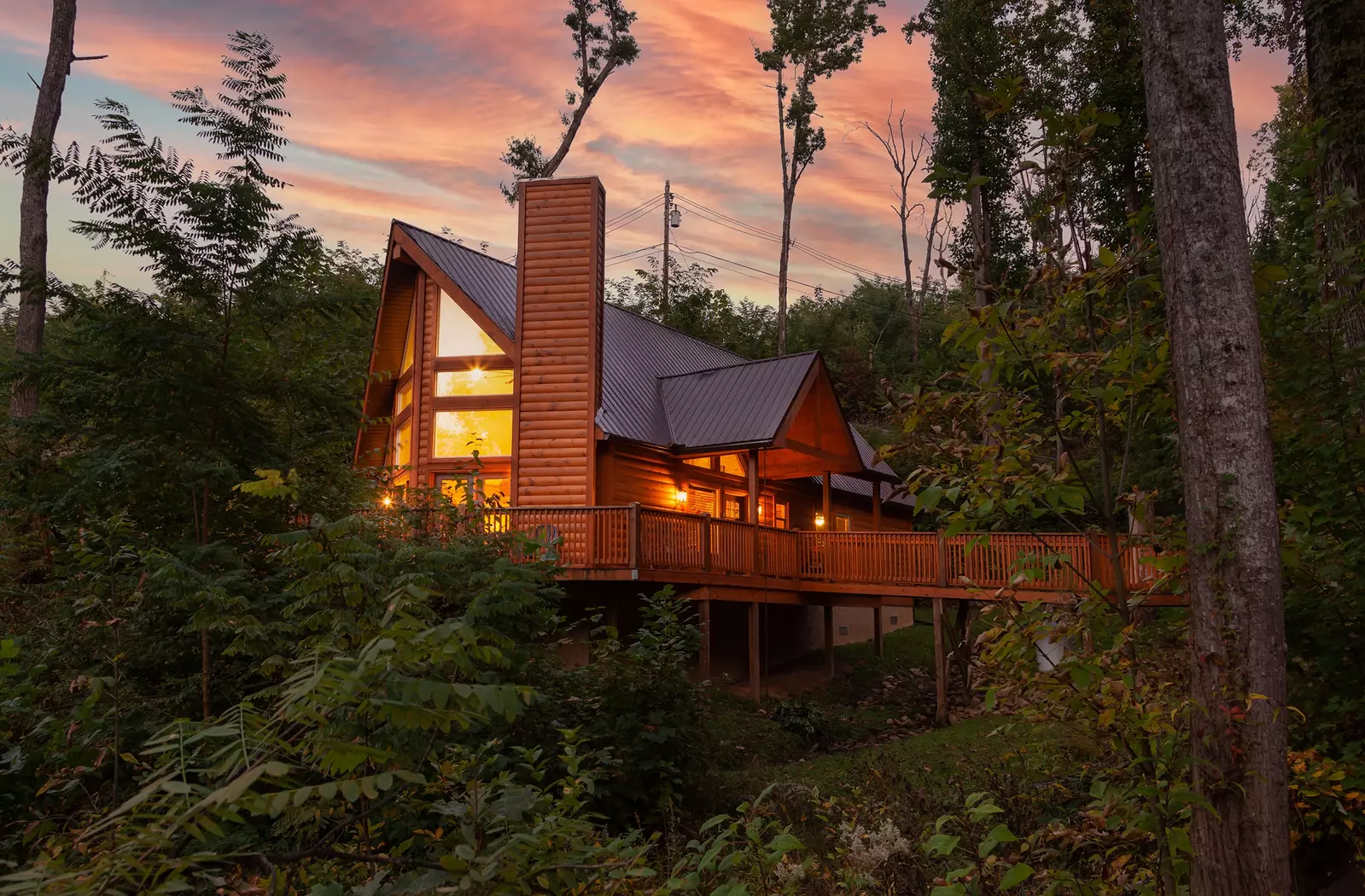 secluded Smoky Mountain cabin
