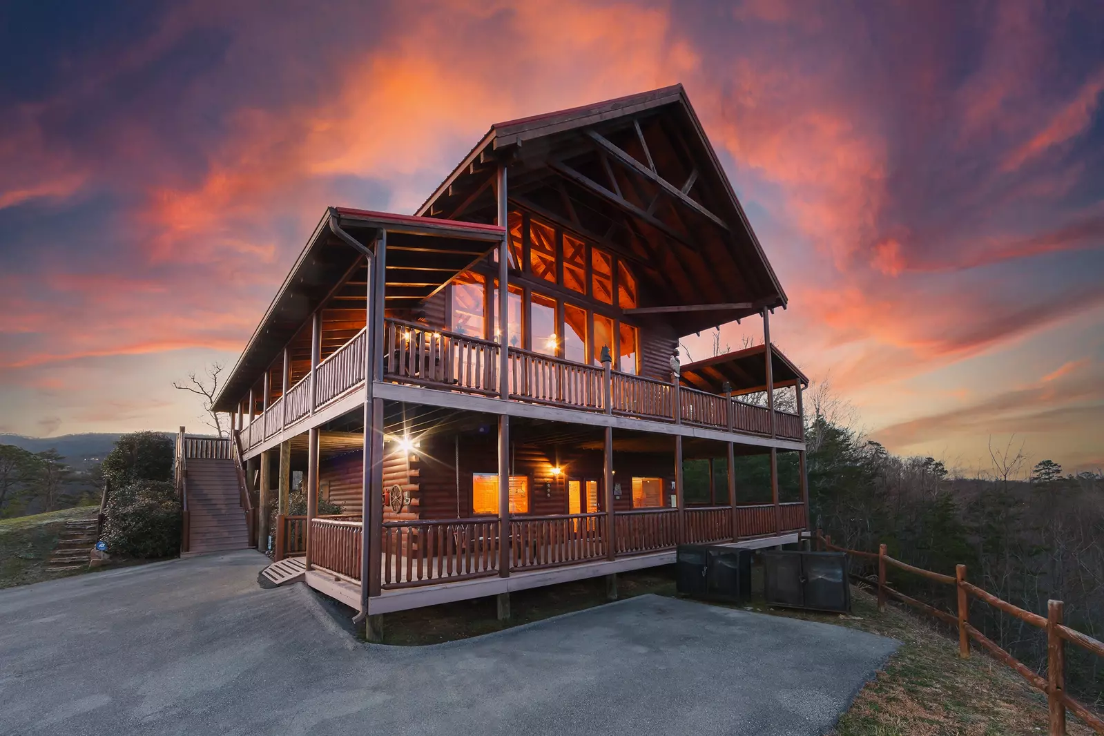 4 bedroom cabin in the Smoky Mountains