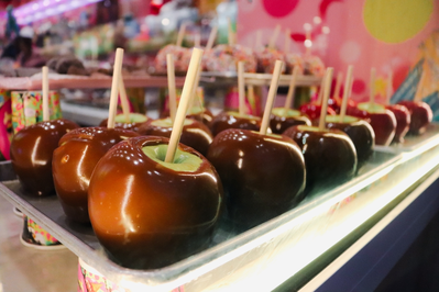 caramel apples