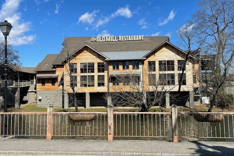 The Old Mill Restaurant is one of the best places to eat in Pigeon Forge for breakfast